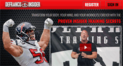 Desktop Screenshot of defrancoinsider.com
